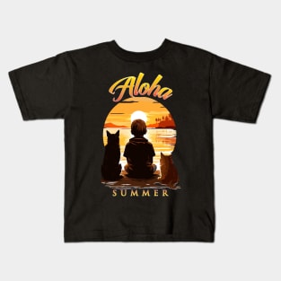 Aloha Summer Kids T-Shirt